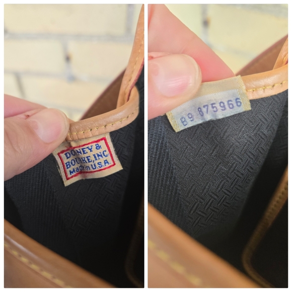 90s Dooney & Bourke Backpack - Picture 15 of 16